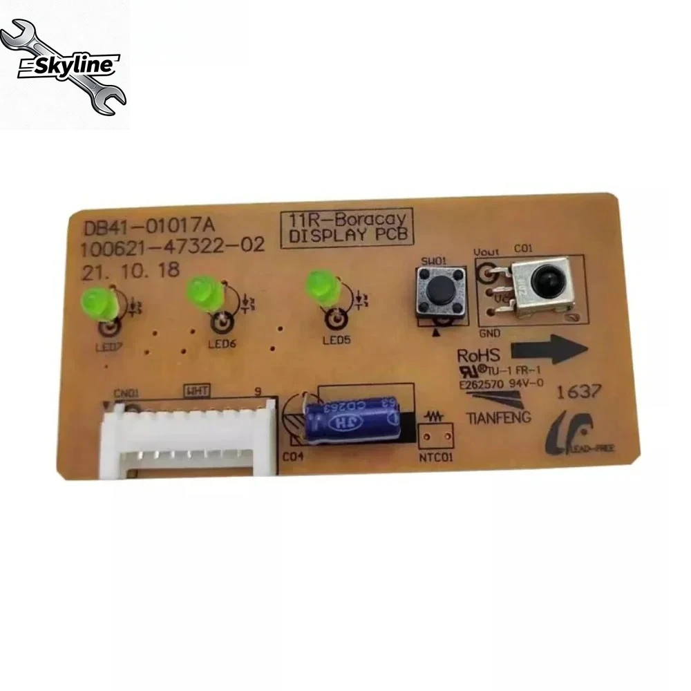 

Новая плата управления системой приема сигнала внутреннего блока для кондиционера DB41-01017A DB93-10861A, часть кондиционера печатной платы дисплея