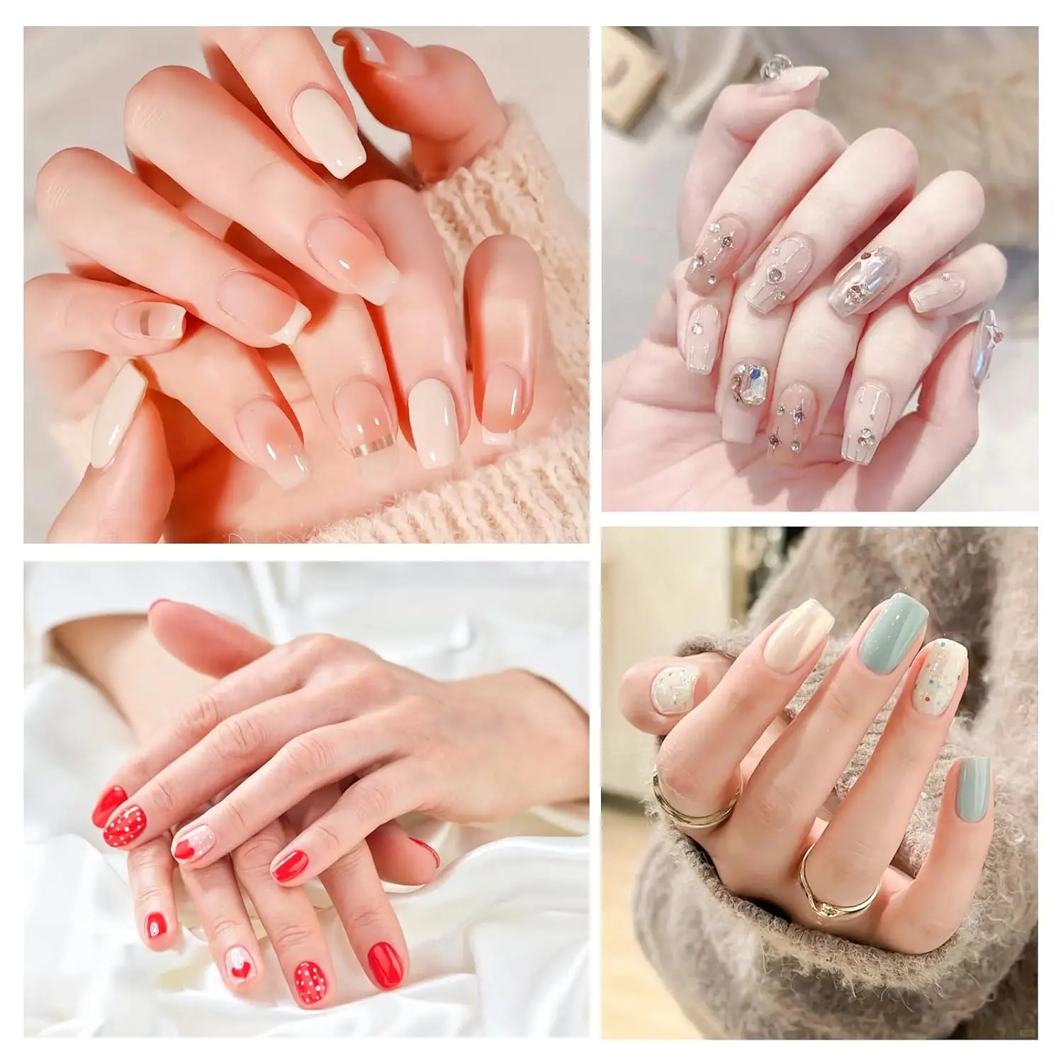 Brosses à ongles en Gel dur à double extrémité, pour constructeur de Gel et Polygel, outils de conception d'art d'ongle de qualité Salon, brosse de manucure professionnelle 1 pièces