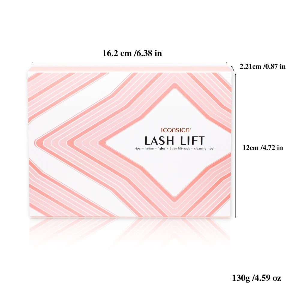 Dropshipping ICONSIGN Upgrade Lash Lift Kit Professional Eyelashes Lash Lift and Kit Brow Semi-Permanent Wave Eyelash Perm pink