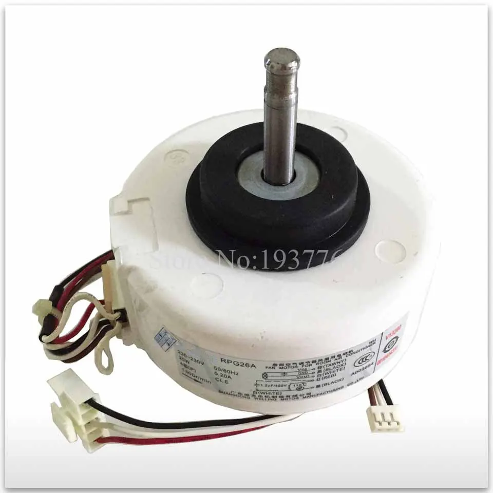 100% new for air conditioner motor RPG26A KSFD-20B Fan air conditioner motor good working