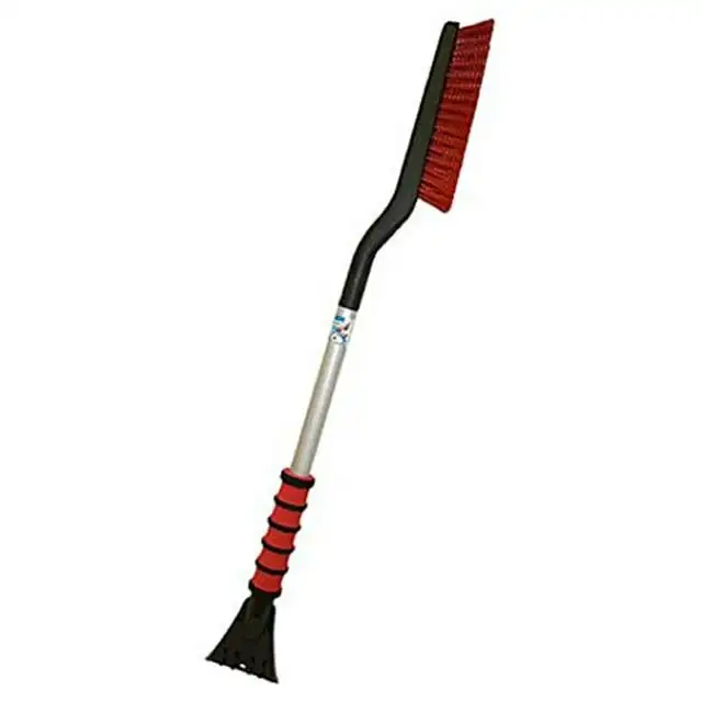 

Mallory 989-34 MEGA MAXX Щетка для снега с длинным вылетом 34 дюйма и 2 пенопластовыми ручками, красная