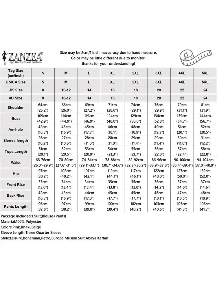 Zanzea-女性のためのヴィンテージフローラルプリントのツーピースセット,自由奔放に生きるワイドレッグパンツ,トラックスーツ,ブラウス,パンツ,夏