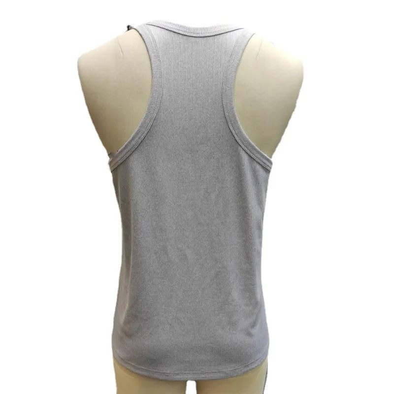 New Brand Gyms Clothing Mens Bodybuilding Tank Top Cotton Sleeveless Nasi Sweatshirt Fitness Workout Sportswear Tops for Male