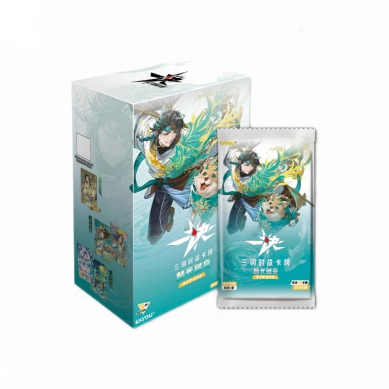 KAYOU Genuine Sanguosha Linguang Phantom 6th Expansion Booster Box TCG Trading Cards Anime Collectible Card Game Gift for Kids