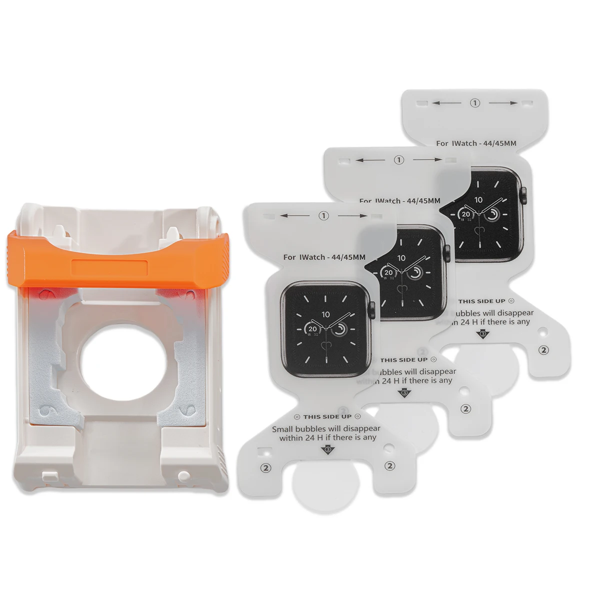 Hydrogel Film For Apple Watch 40 41 44MM 45MM S11 S10 46mm 42mm Screen Protector+PC Fix Tool IWatch Series Ultra 2 3 9 8 7 SE3