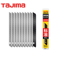 TAJIMA LB30N 9mm Spare Blades 10PCS Standard A-Type Endura Blade 60° Angle SK2 Steel Replacement Blades for Utility Knife