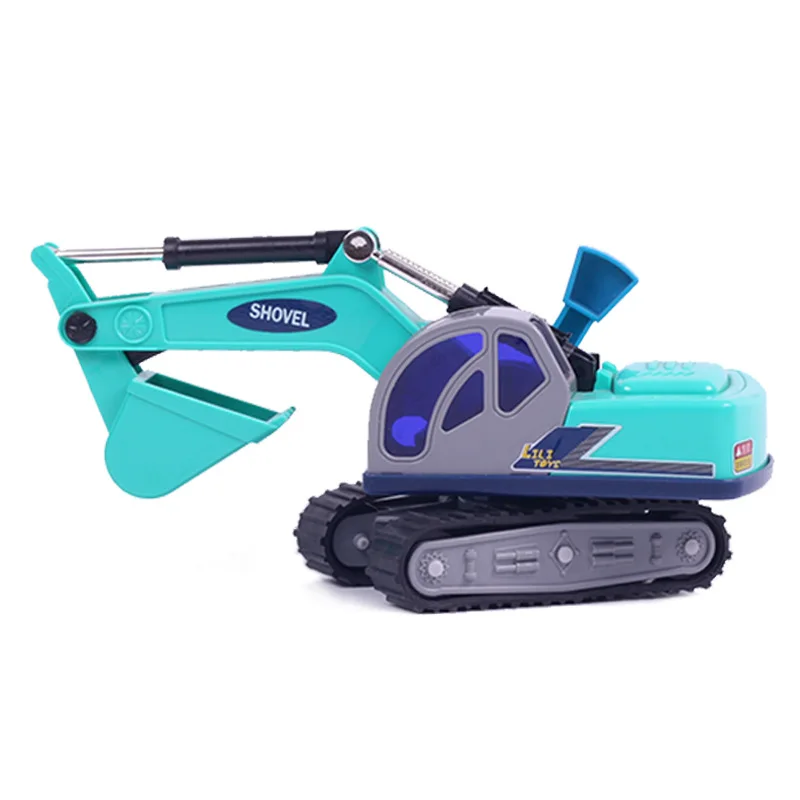 

Children's toy car small crawler excavator model sliding dirt truck Parent-child interaction ages 3 to 6