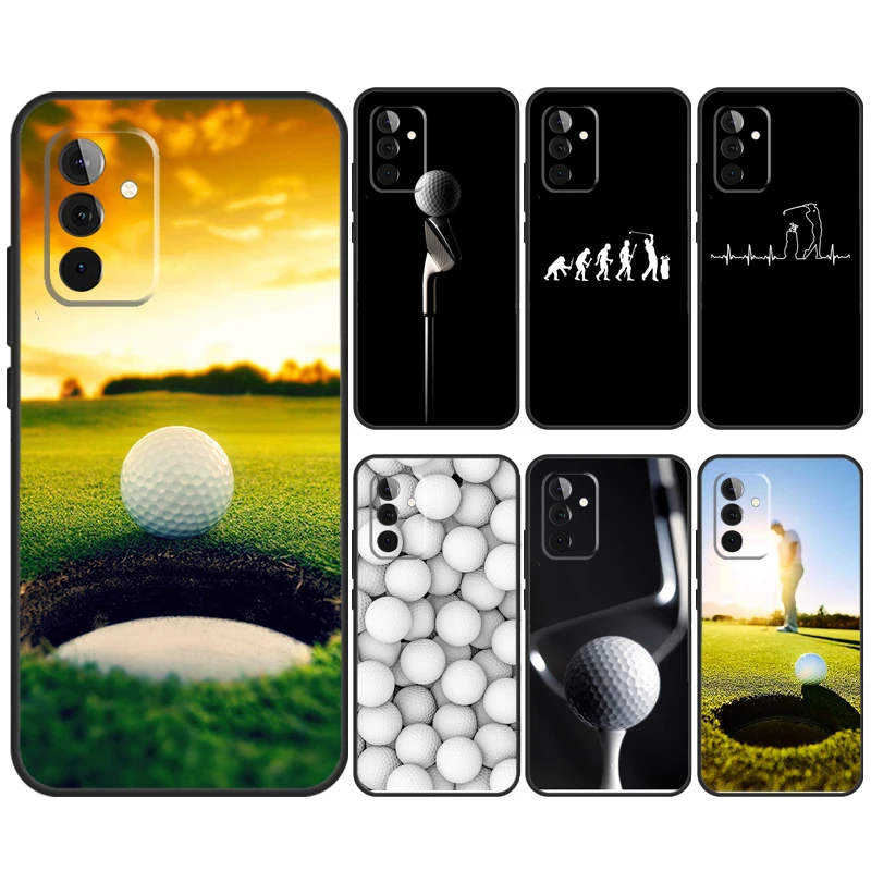 Golf Course Field Case For Samsung Galaxy A32 A52 A12 A14 A34 A54 A51 A71 A15 A25 A35 A55 A53 A33 A13 Cover