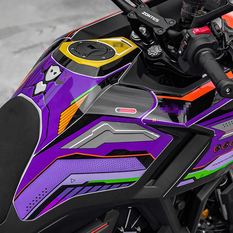 Para 2024 ZONTES 703F pegatinas gráficas de cuerpo completo personalizado creativo multipatrón 3M adhesivo impermeable antiarañazos Kits
