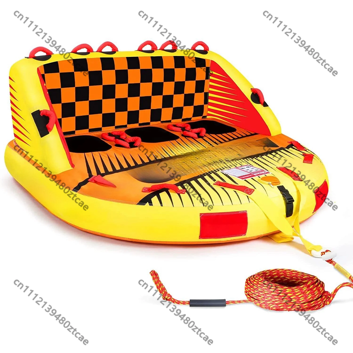 Thickened Inflatable Water Sofa Multi Play Style Kneeling Available Towable Float Toy For Jet Ski Water Sports Hot Item