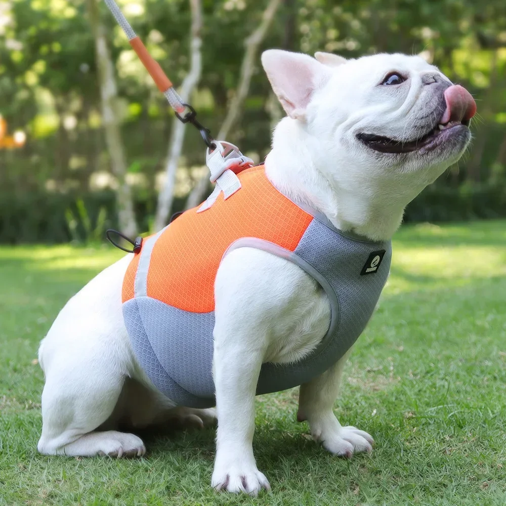 Cross-border new pet cool clothes tractable vest