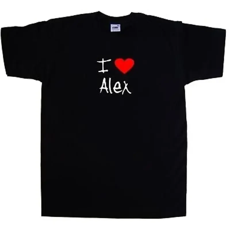 I Love Heart Alex T-Shirt