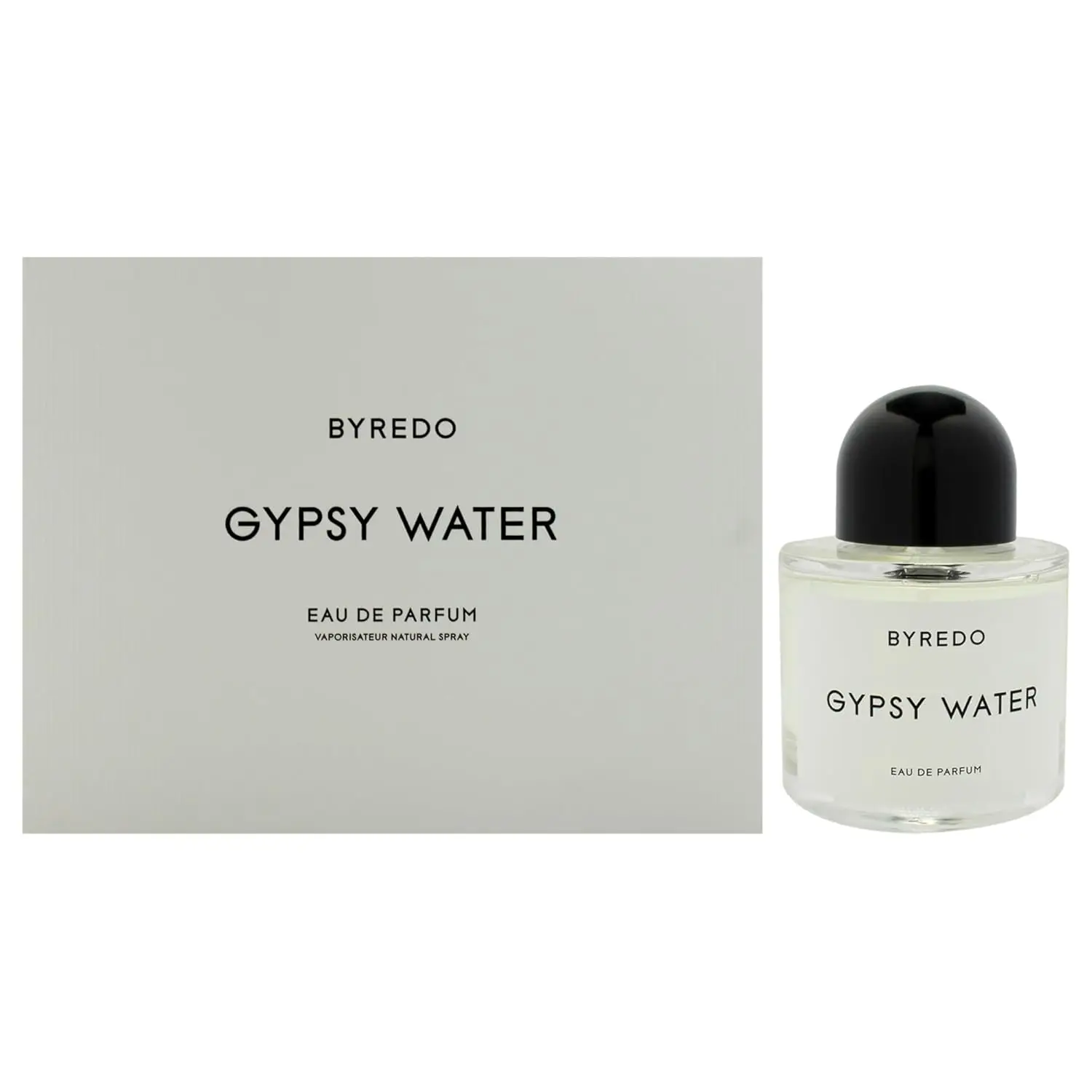 Gypsy Water EDP by Byredo - A Free-Spirited Woody Amber for Men & Women, Unisex Perfume with Vanilla & Sandalwood, 125ml Spray