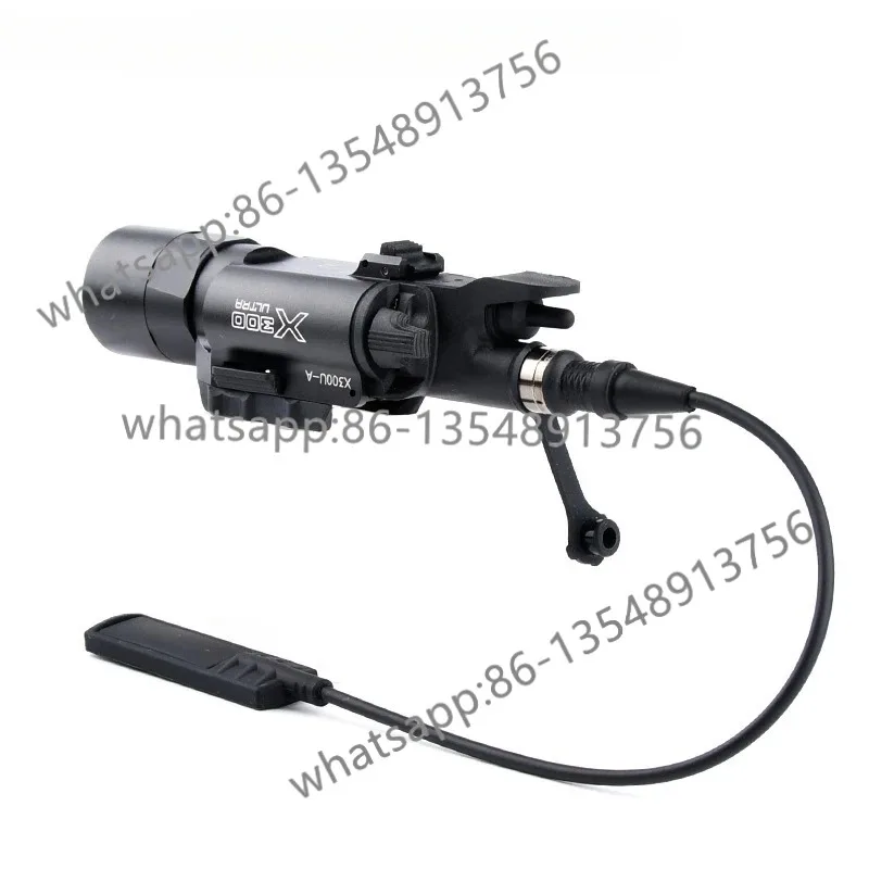 X300/X400 bottom mounted flashlight, mouse tail cover, battery cover, button switch accessories factory direct sales