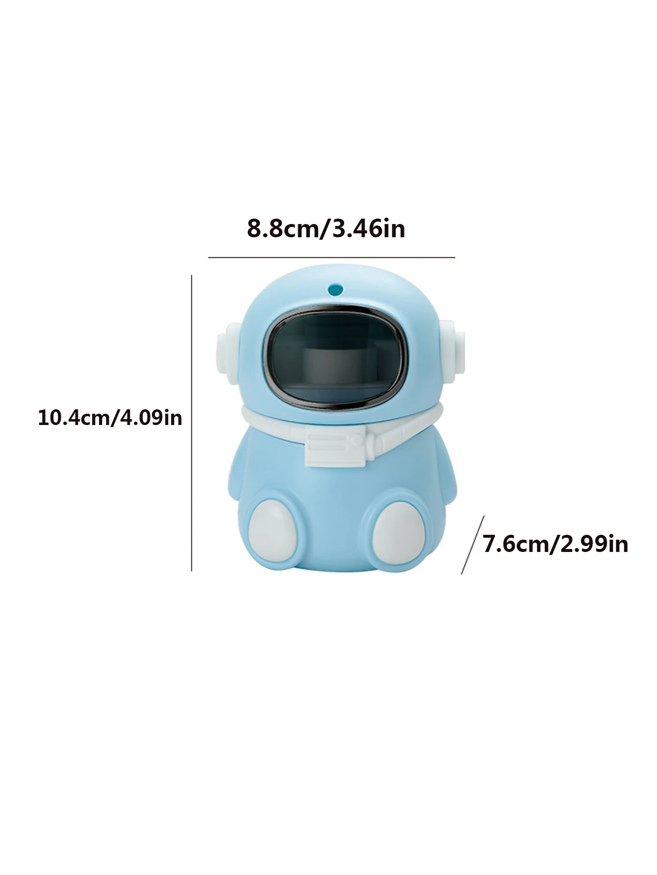 1Pcs Cartoon Astronaut Toothpick Storage Box Automatic Pop-up Toothpick Box Home Living Room Dining Room Toothpick Holder