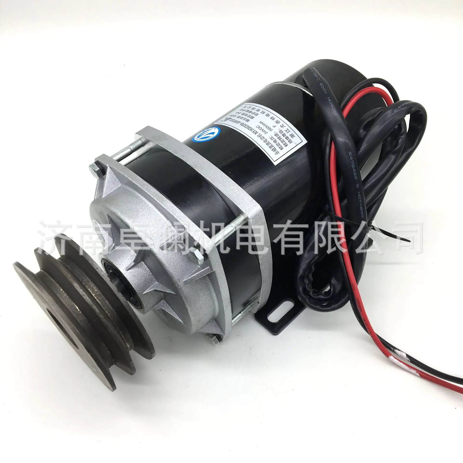 Brush Motor 600W48V36 Roller Shutter Machine Equipment Modified Double Groove Pulley Drive MY1120ZXF