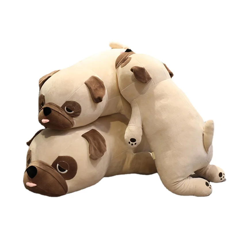 

Cute Plush Pug Toy Soft Stuffed Plush Animal Shar Pei Soft Doll Dog Plush Toy Pillow Kids Toys Birthday Gift for Girlfriend