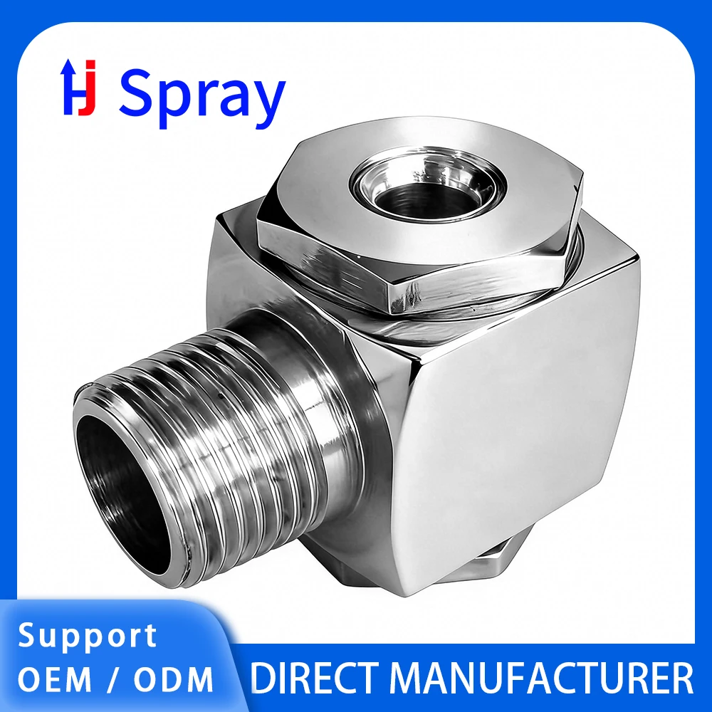 

Сопло углового типа Huajue GAO серии 3/8 дюйма с наружной резьбой из нержавеющей стали для пожаротушения и охлаждения распылением