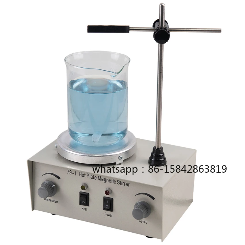 

110/220V Heating Magnetic Stirrer 79-1 Lab Heating Dual Control Mixer For Stirring 250W 1000ml Hot Plate Magnetic Stirrer Mixer