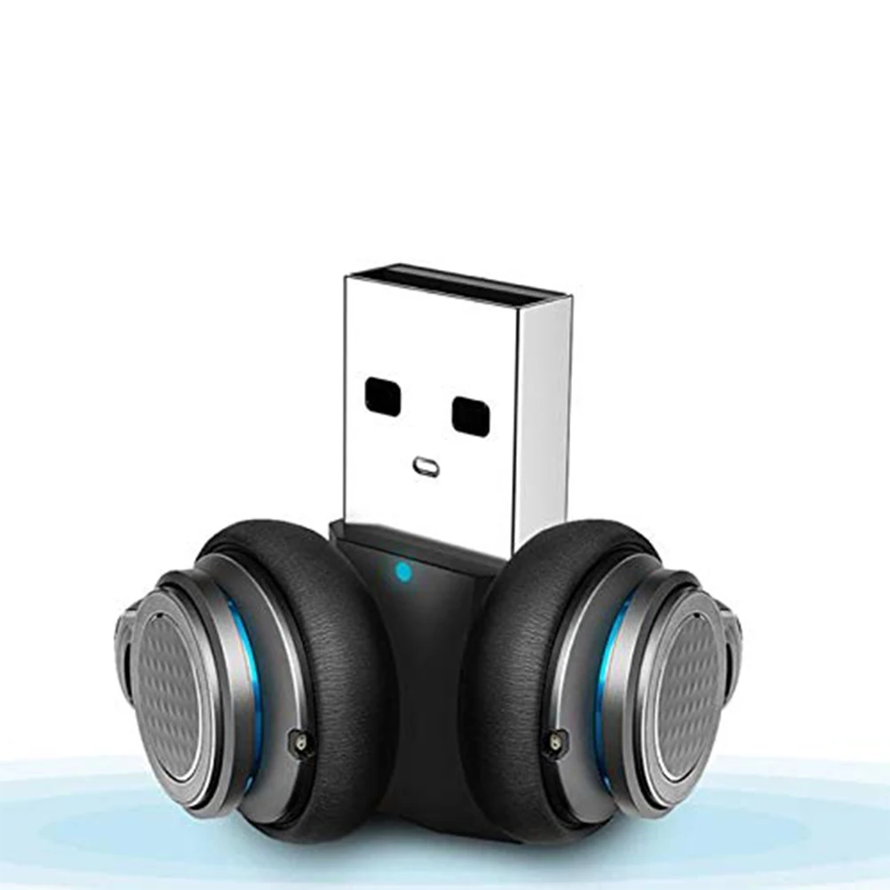 

Audio Transmitter Receiver Wireless Adapter 3.5Mm Aux Usb For Computer Mp3 Player Stereo Headphones Up To 10M