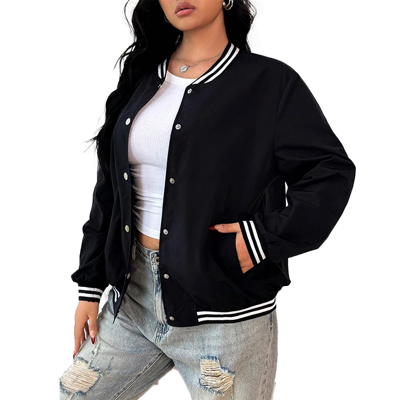 

Большие размеры, городская классика, женская толстовка для колледжа, толстовка, женские бейсбольные куртки, пальто для девочек 2YK, мотоциклетная верхняя одежда