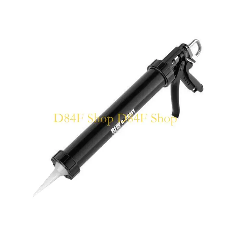 D84F 600/500ml Glass Glues Guns Prevent Spillage Feature Manual Caulking Guns Nozzle