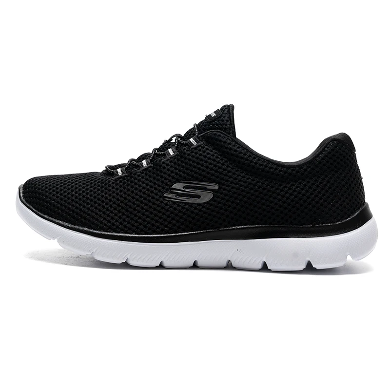 

Skechers Women's Slip-On Sneakers, Cushioning and Breathable Jogging Shoes, Daily Casual Shoes 12985-Bkw