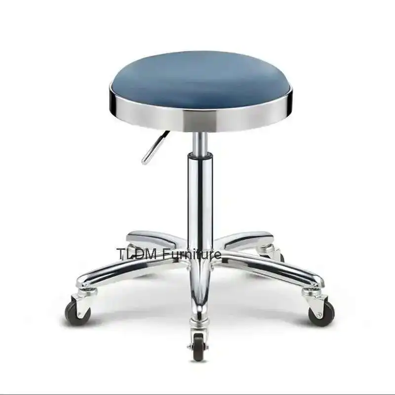 كراسي استقبال لصالون التجميل كرسي صالة الأظافر للنساء أثاث الأظافر منضدة الزينة Barberia Silla Barberia مرآة سبا الشعر