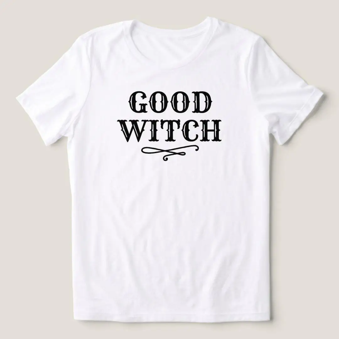 

Good Witch T-shirt, Witchy Graphic Tee, Halloween Costume Top, Magic Slogan Shirt, Spiritual Witchcraft T-shirt