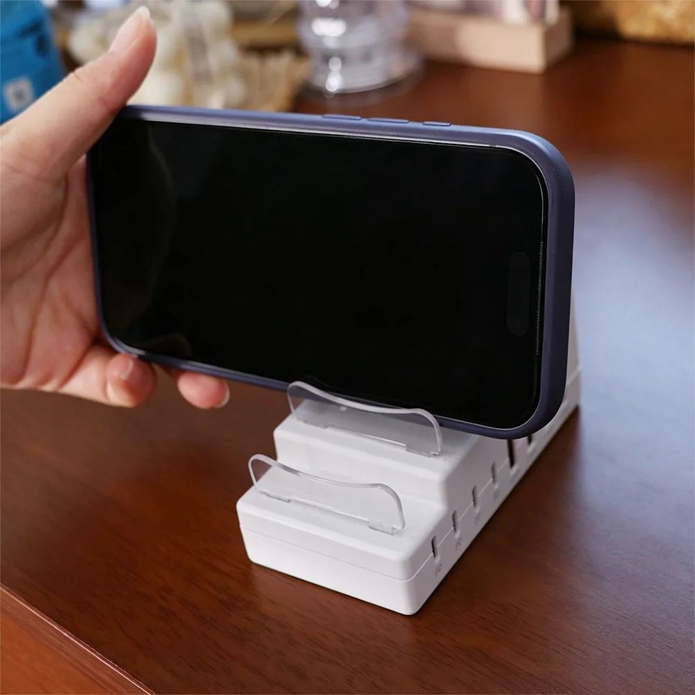 66W Power Socket Bracket Charger 4USB Ports 4Type C Ports USB Type C Charger 8Ports Socket PD Fast Charging