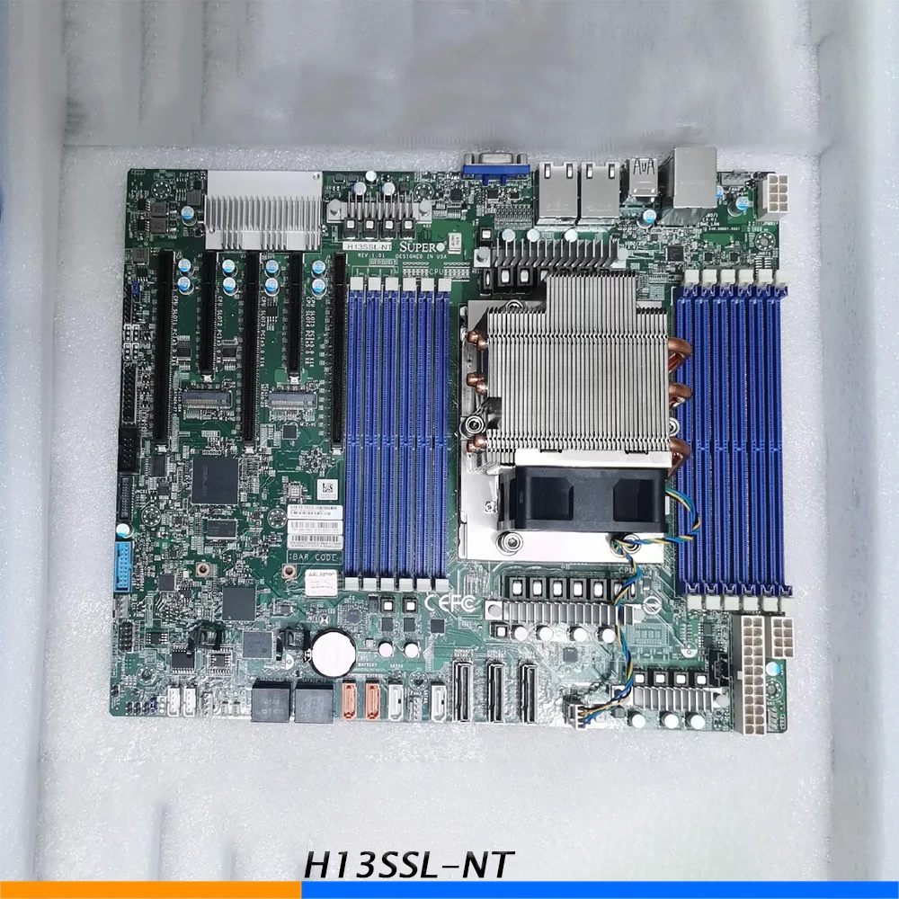 For Supermicro H13SSL-NT DDR5 server Motherboard Support 4800B 5600B