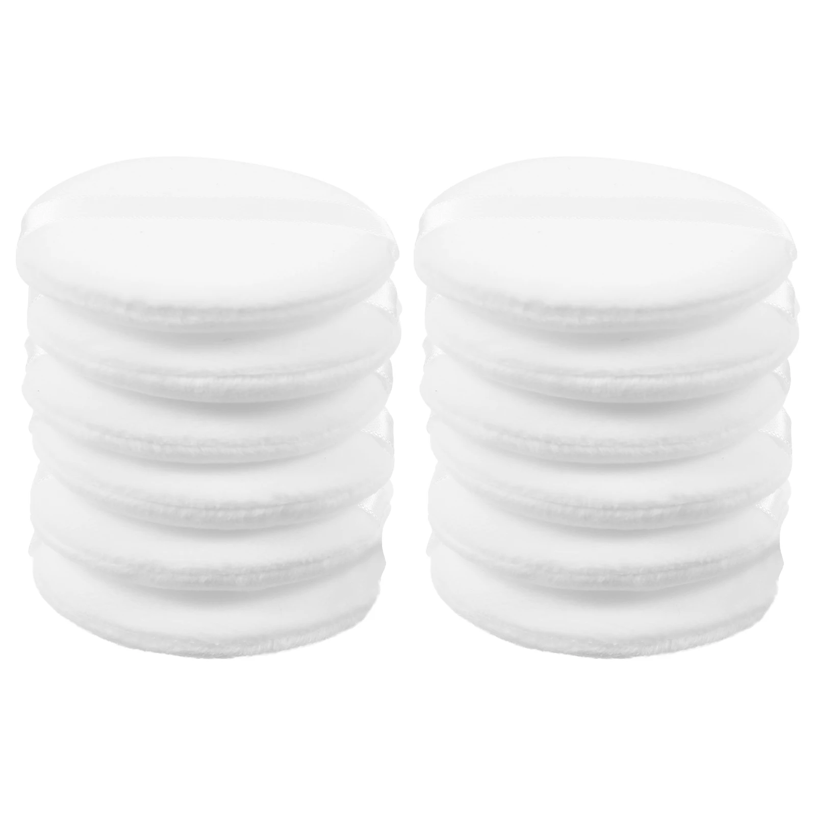 

20pcs Small Loose Powder Face Cosmetics Comfortable Powder Puff Tool Woman Makeup Applicator Simple Design Makeup