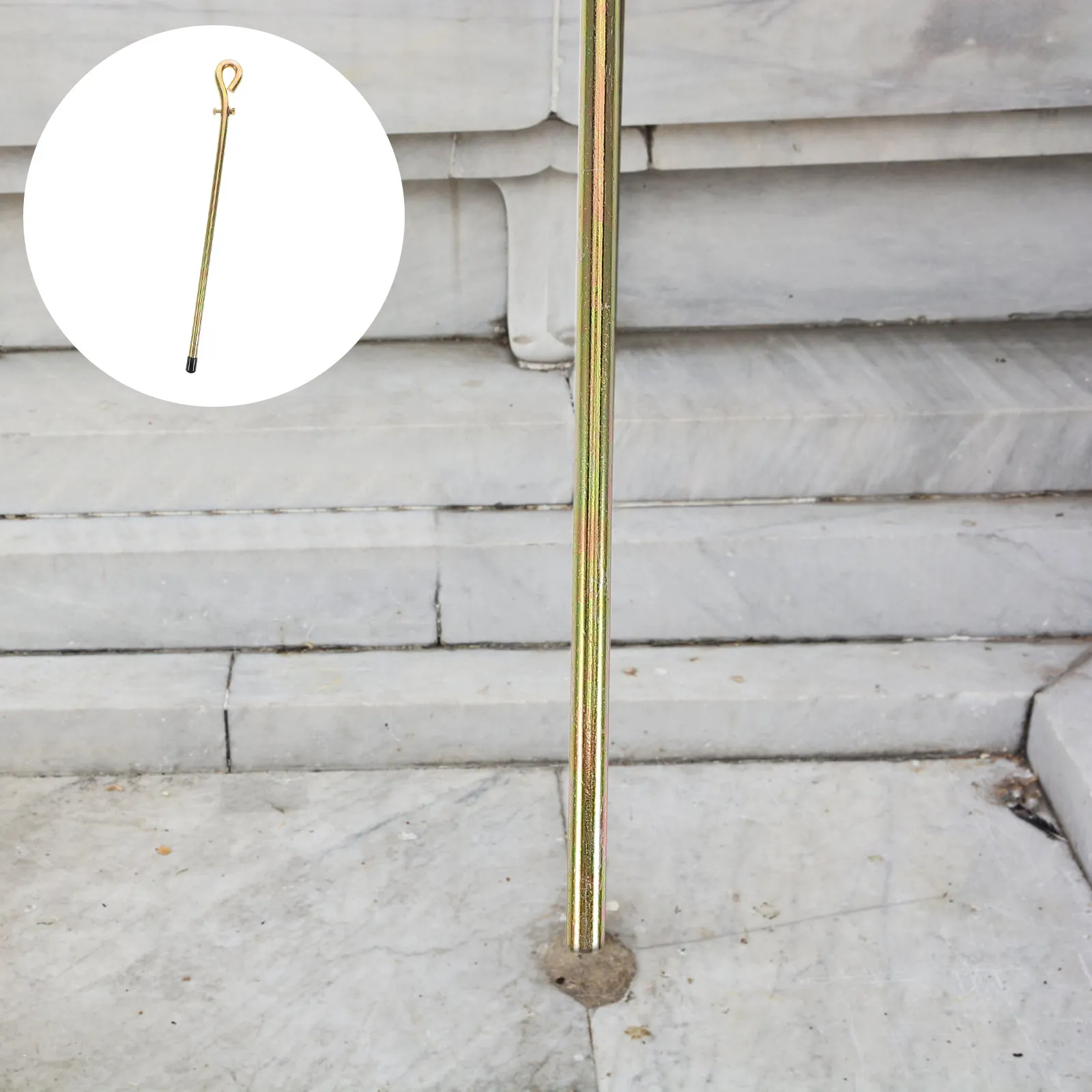 1Set Portable Ground Rod Electric Fence For Electric Fence Grounding Camper Easy Install Bar Generator Antenna