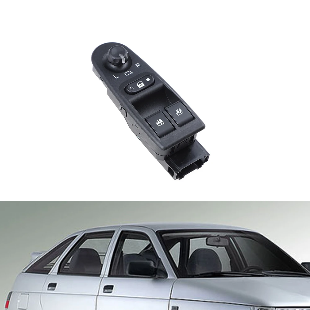 Car Window Control Switch 24 Pins Power Window Switch Panel Fit For Lada 0108 Left Hand Drive Only 3523769, 3523769