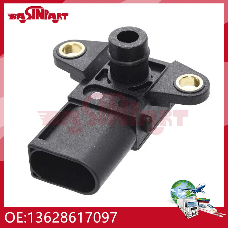 13628617097 Air Intake Sensor MAP Pressure Sensor For BMW 1 3 5 6 7 Series 13628657300 13620151009 13620414704 13627503208