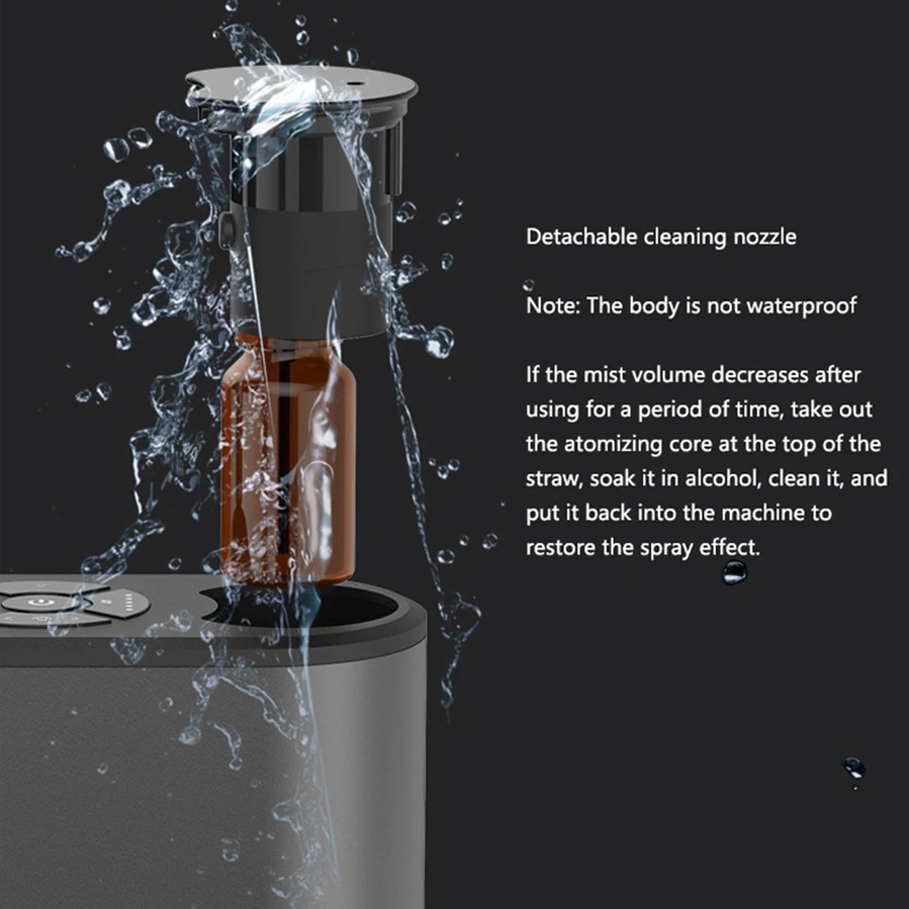 Waterless Aroma Diffuser Aromatherapy USB Scent Nebulizer Essential Oil Diffuser Air Humidifier For Home Hotel