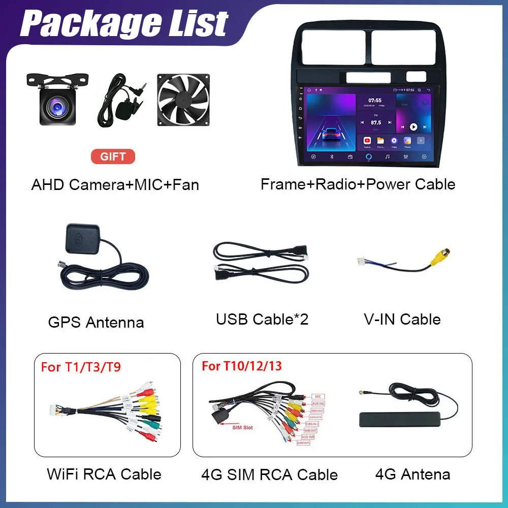 Icreative 9 inch Touch Screen Android Car Radio For Toyota Windom Lexus ES 1997-2001 Multimedia Player Carplay Auto HU Navi GPS