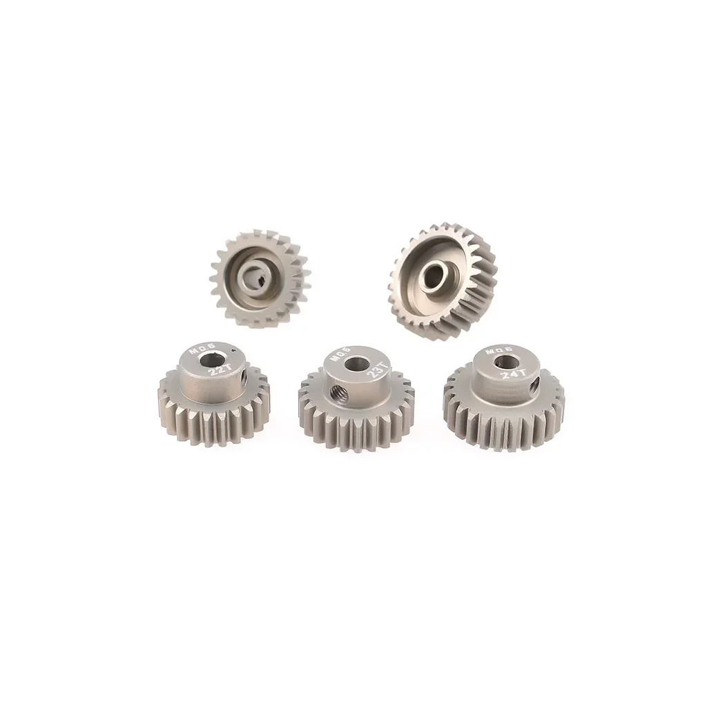 5 pz NEEBRC M0.6 3.175mm Denti In Alluminio 13T-17T 17T-21T 29T-33T Pignone In Metallo Ingranaggio Motore Combo Set per RC 1/10 Modello di Auto Parte
