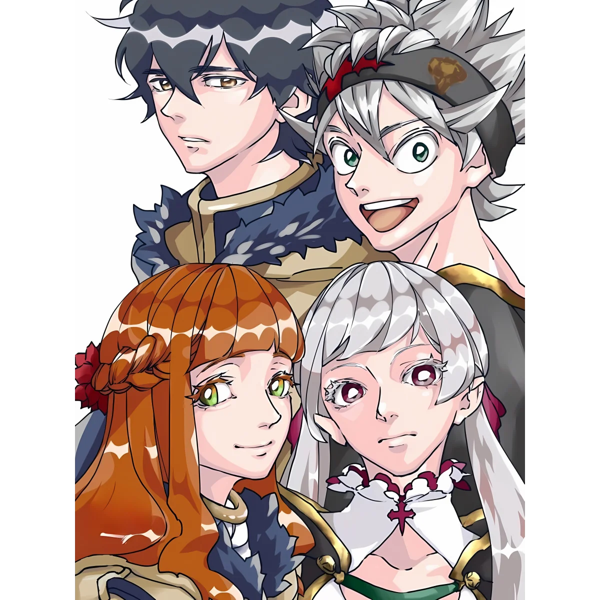 Black Clover Asta Poster Wandbild Kreative Exquisite Sammlung Aufklebbares Zimmer Wohnheim Hochauflösendes Dekoratives Gemälde – Detail 6