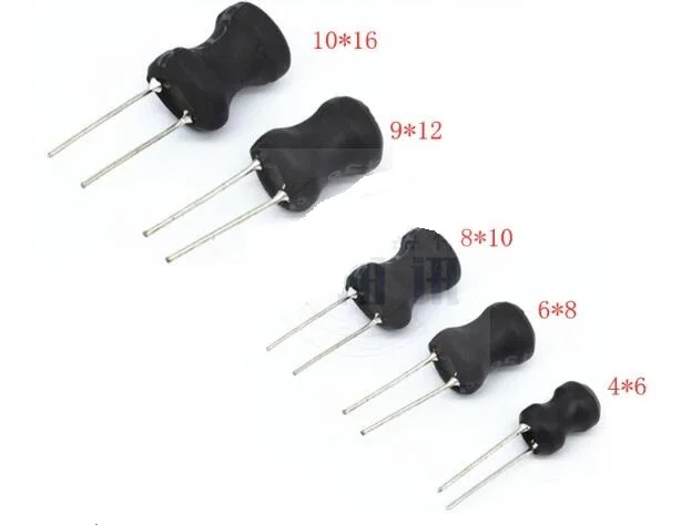 10PCS Inductor 1016/0912/0810/0608 2.2/3.3/4.7/6.8/10/22/33/47/68/100/150/220/330/470uh/MH UU9.8/UF9.8 UU16/UF16 UU10.5/uf10.5