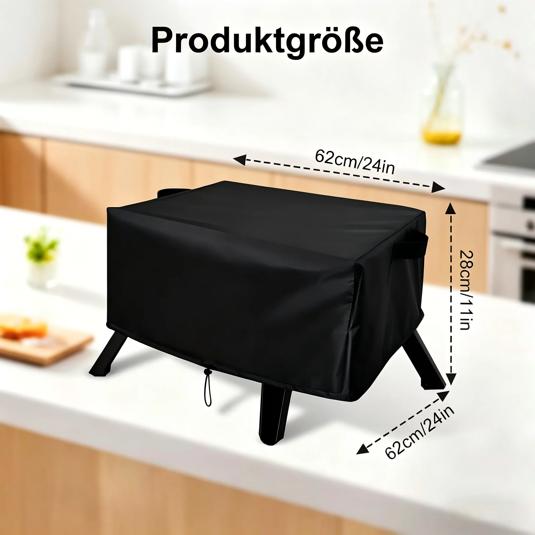 Pizza Oven Protective Cover for Cozze 90347 Durable Dustproof Waterproof Outdoor Patio Oven Cover Only