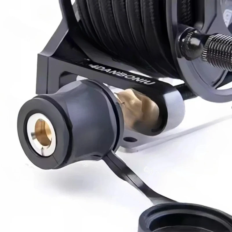 7M Air Pump Hose Reel | All-Terrain Off-Road Use (Inflation Tube Storage Artifact)