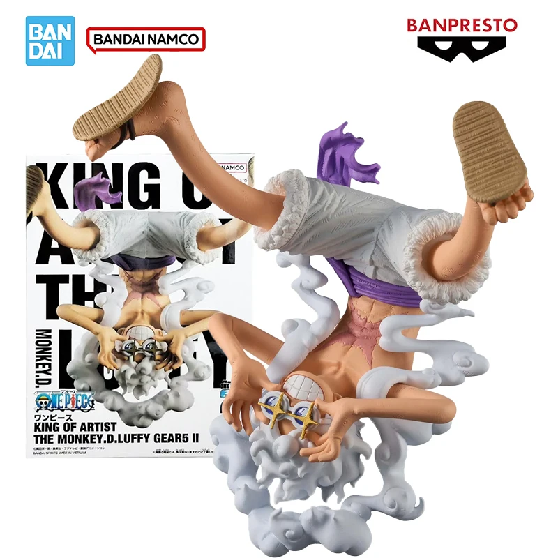 

Bandai Genuine One Piece Banpresto KOA King Of Artist The Monkey D. Luffy Gear5 PVC Anime Figure Toys Model Decoration Toy Gifts