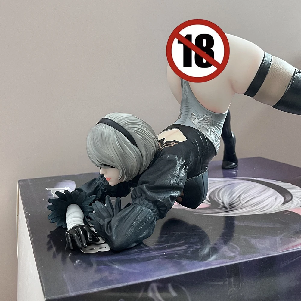 NieR:2B Automata Girl Figure Tifa PLAY ARTS Kai VII Tifa Lockhart Sexy GK Anime Figure Collection Adult Doll Birthday Gifts