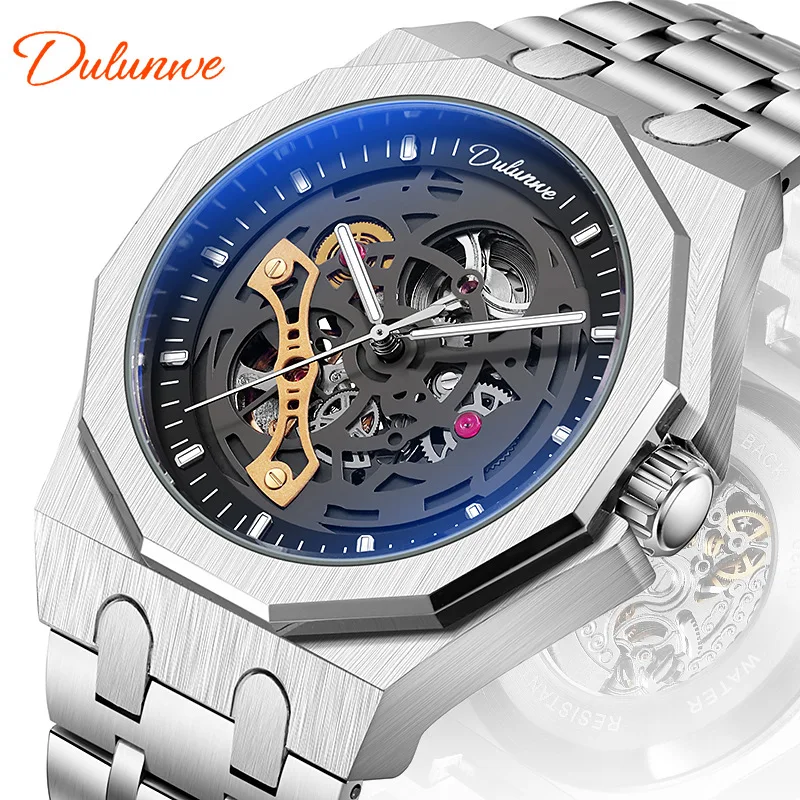 Automatic Mechanical Skeleton Watch, Innovative Men'S Wristwatch,Luxury Men's Watches, High-Quality Luxury Wristwatches
