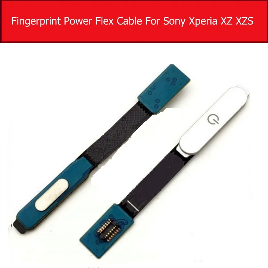 Fingerprint Power Flex Cable For Sony Xperia X/X Performance/XZ Premium/XZ/XZS Power Button Fingerprint Sensor Flex Ribbon Parts