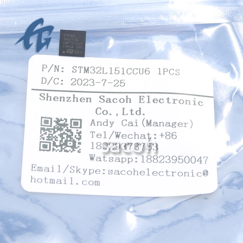 (SACOH Electronic Components)STM32L151CCU6 1Pcs 100% Brand New Original In Stock