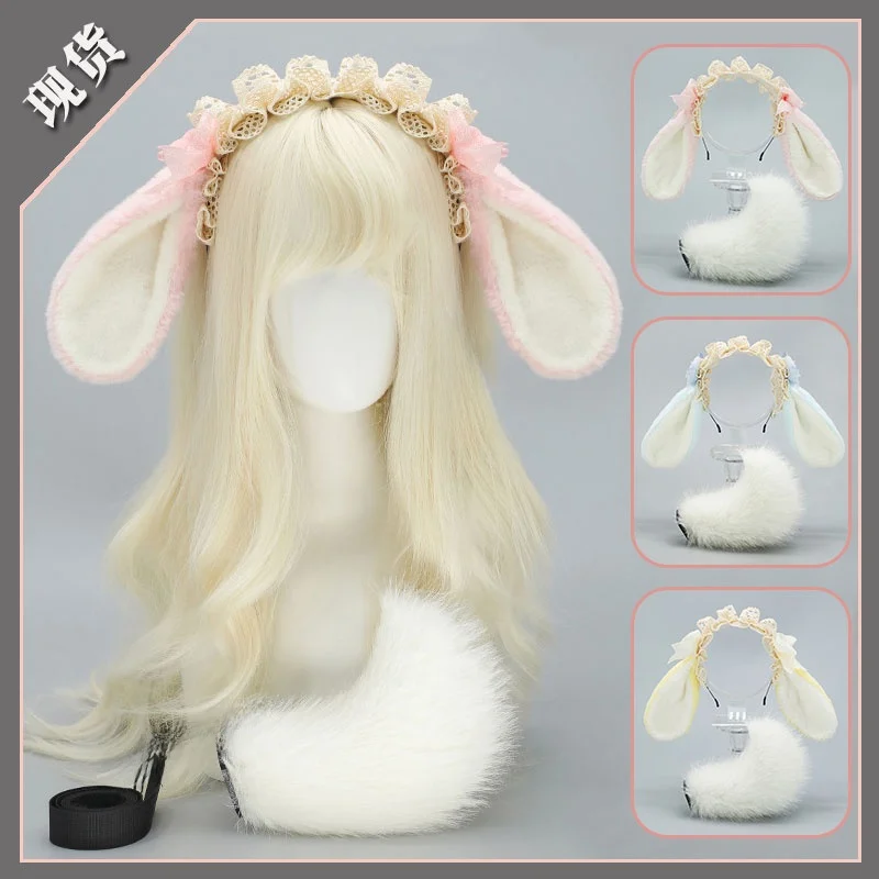 acorio-de-cabelo-orelha-de-coelho-alice-cauda-de-coelho-de-pelucia-kc-faixa-de-cabelo-com-laco-lolita-eco-de-cabeca