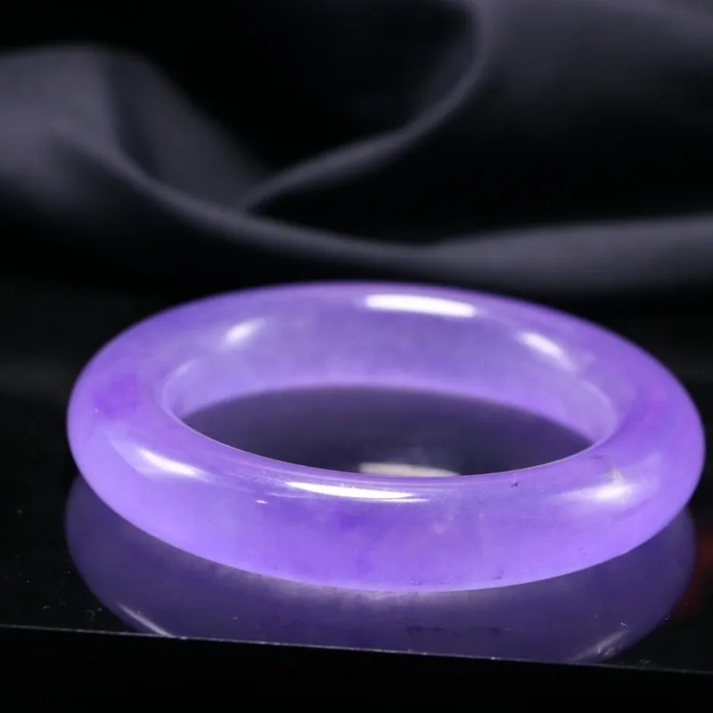 Yushi Ice Purple Bracelet Jade Cuiyu Women's