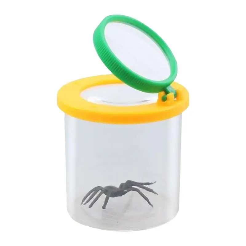 Kids Fly Catcher Nature Exploration Collecting Kit Fly Magnifier Container Children's Fly Observation Box Fly Collection Set For